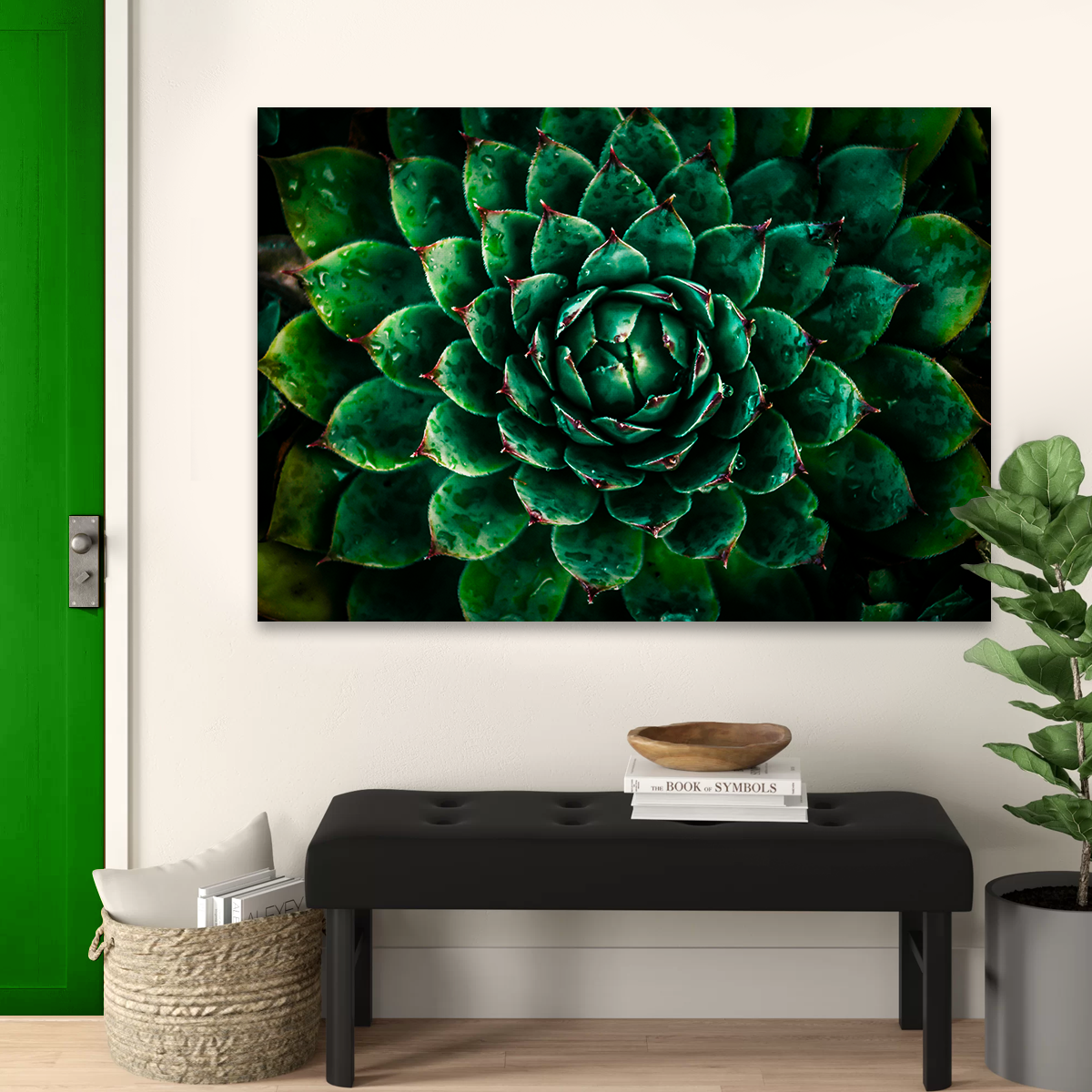 Green Wall Art