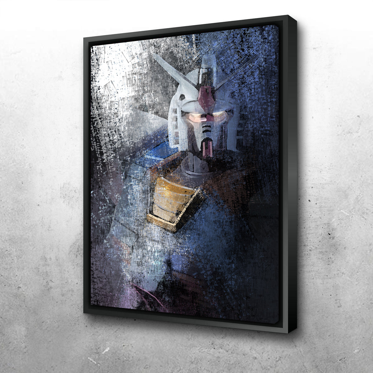 Gundam blue Wall Art