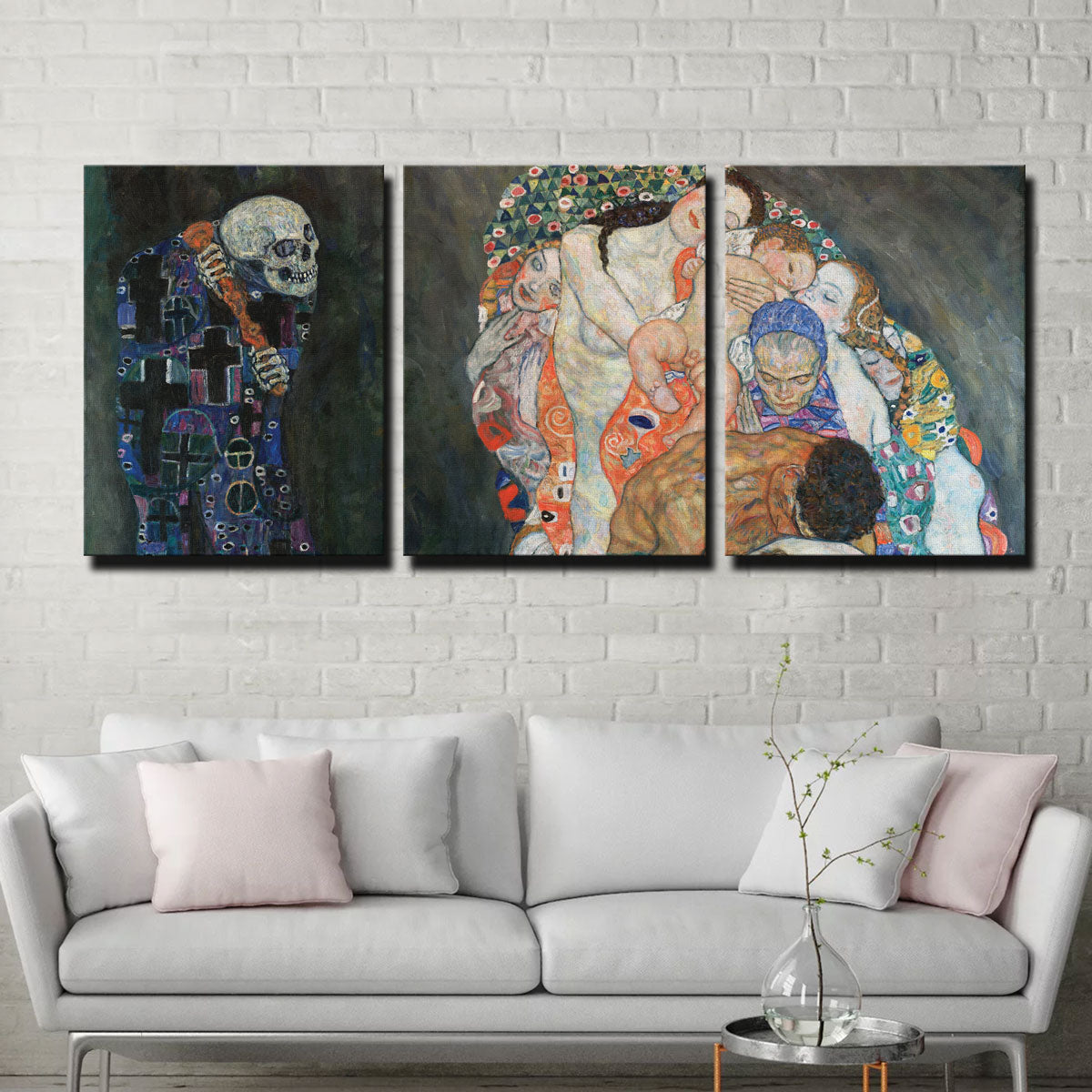Death and Life Wall Art