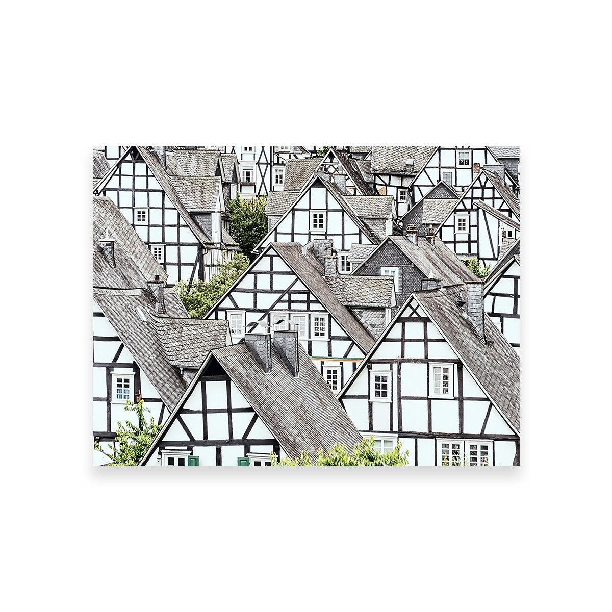 Half Timbered Wall Art