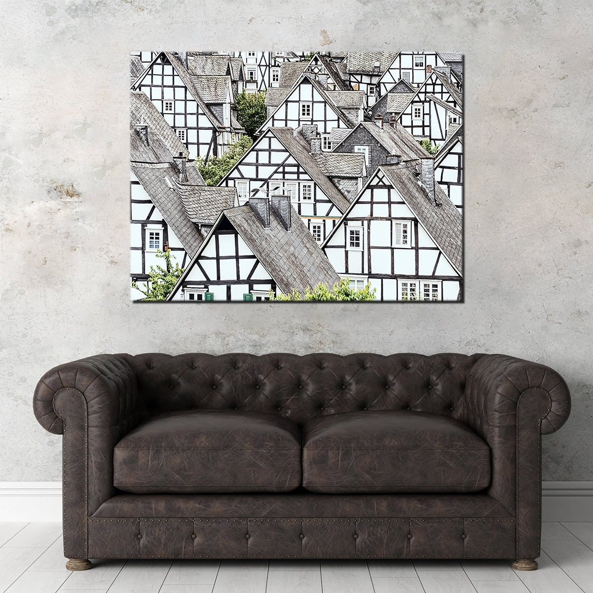 Half Timbered Wall Art