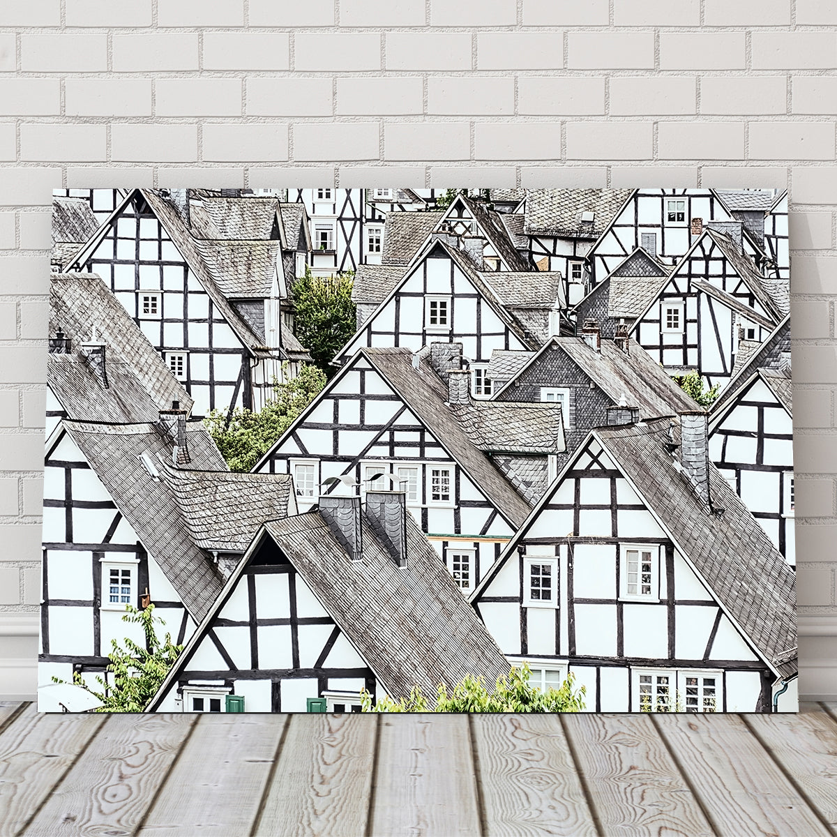 Half Timbered Wall Art