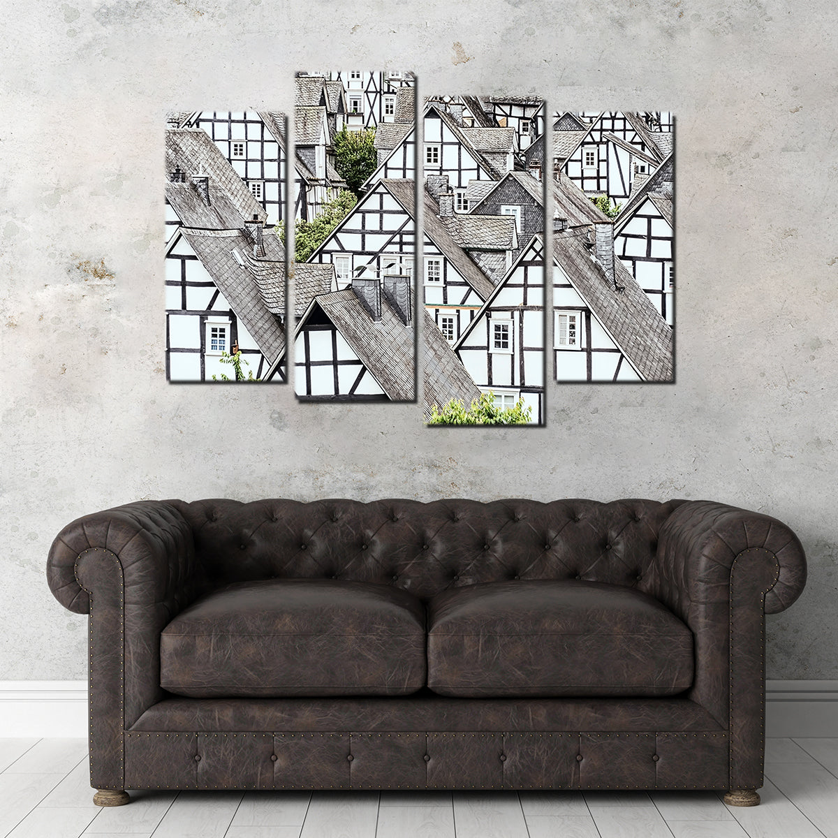 Half Timbered Wall Art