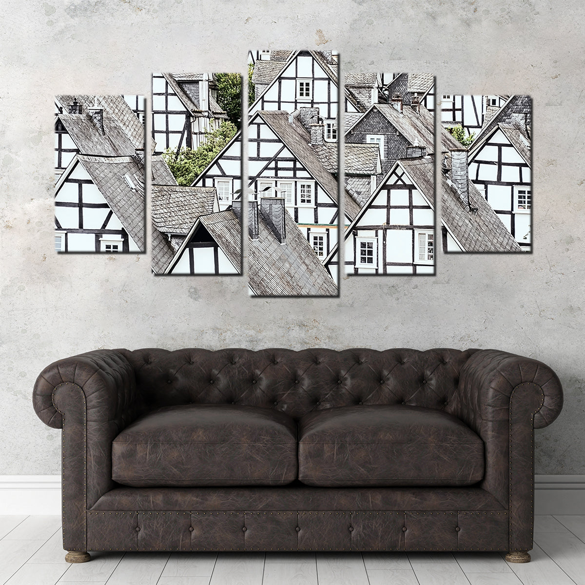 Half Timbered Wall Art