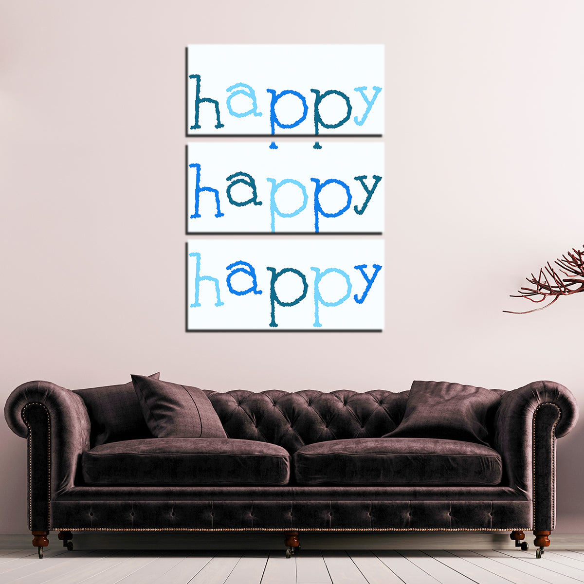 Happy Happy Happy Wall Art