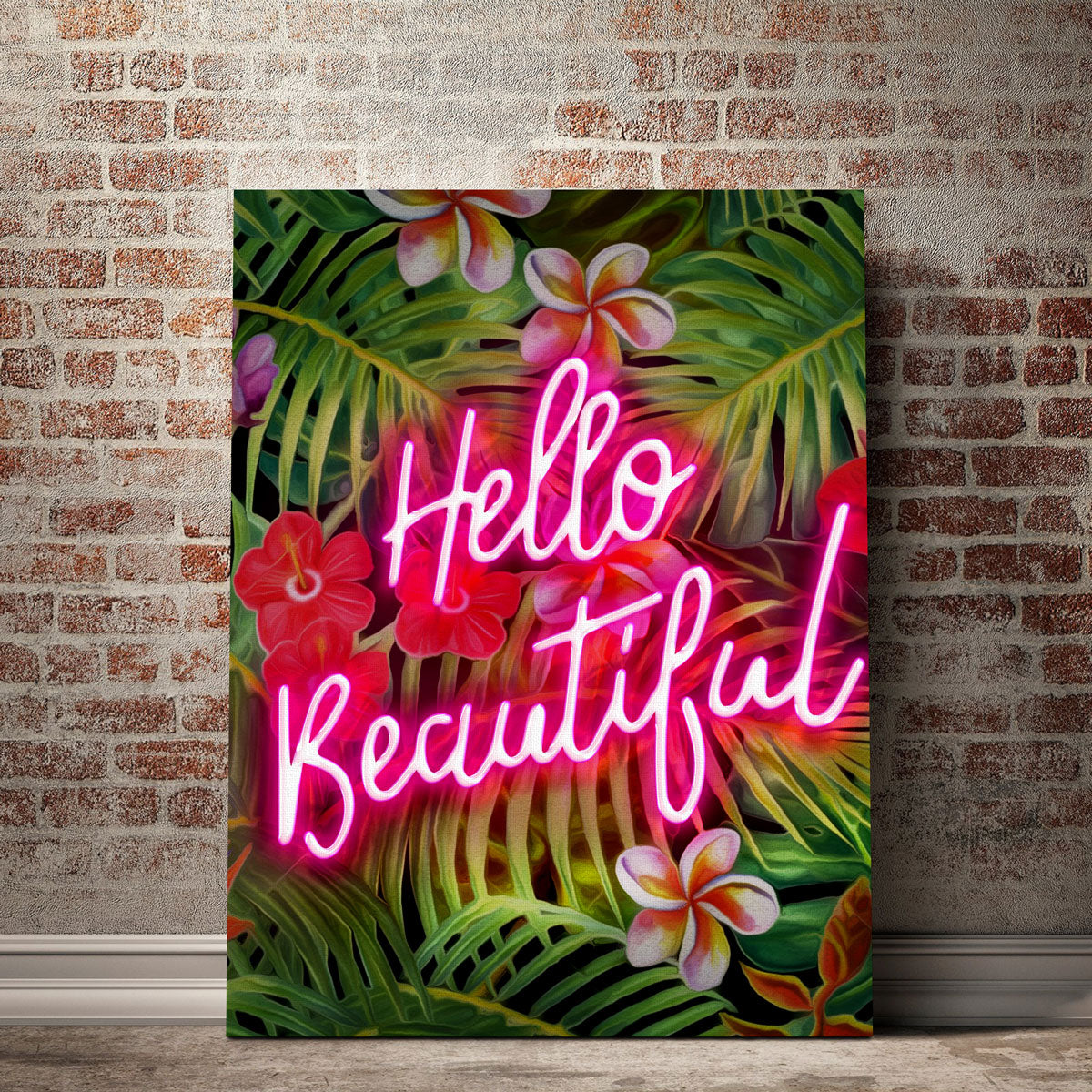 Hello Beautiful Wall Art