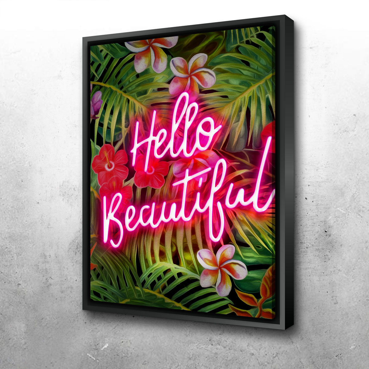 Hello Beautiful Wall Art