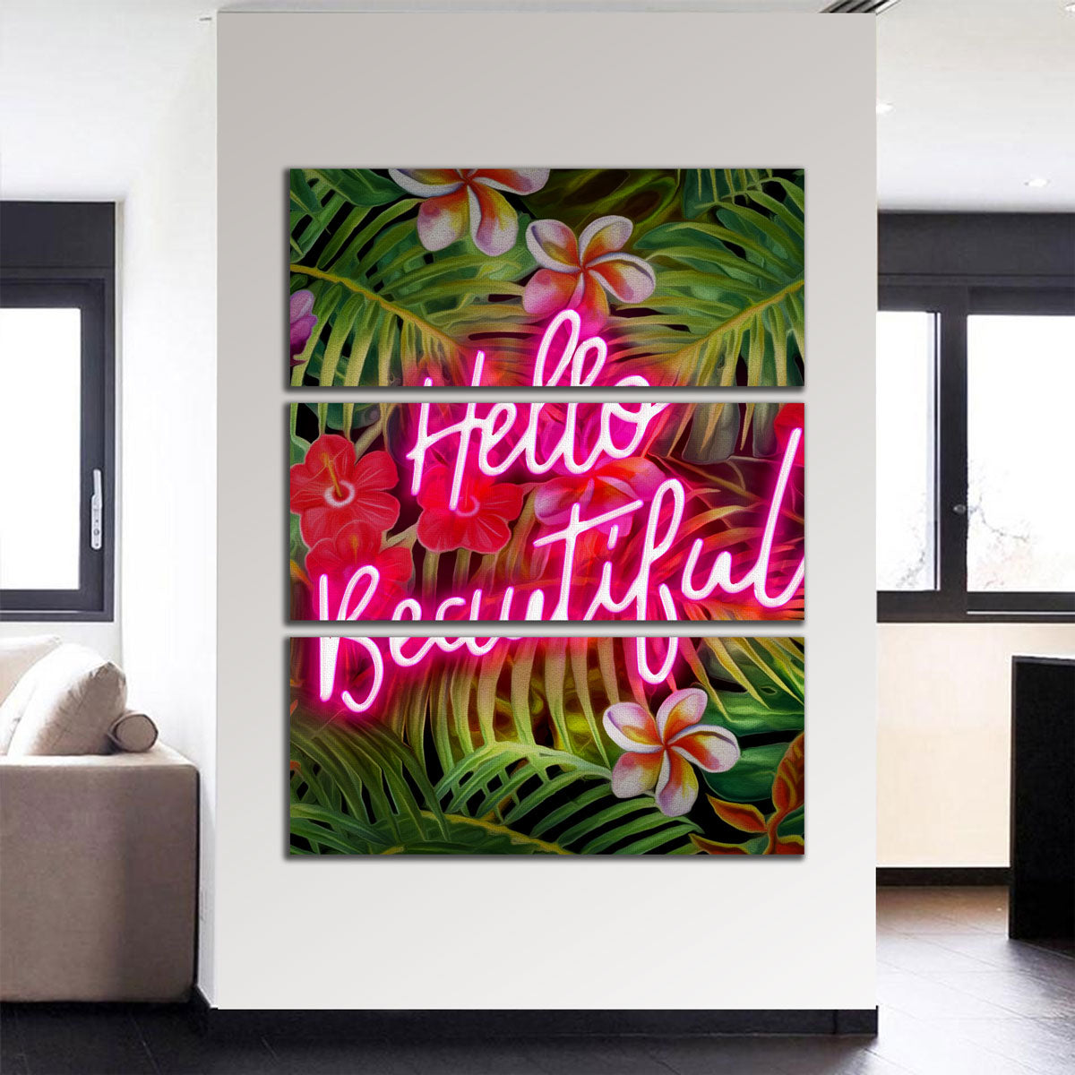 Hello Beautiful Wall Art