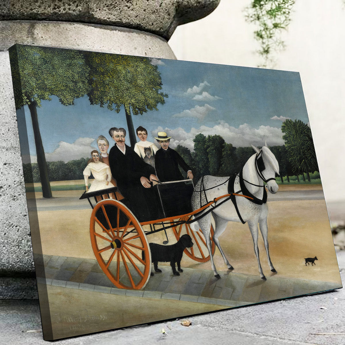 La Carriole du père Junier Wall Art