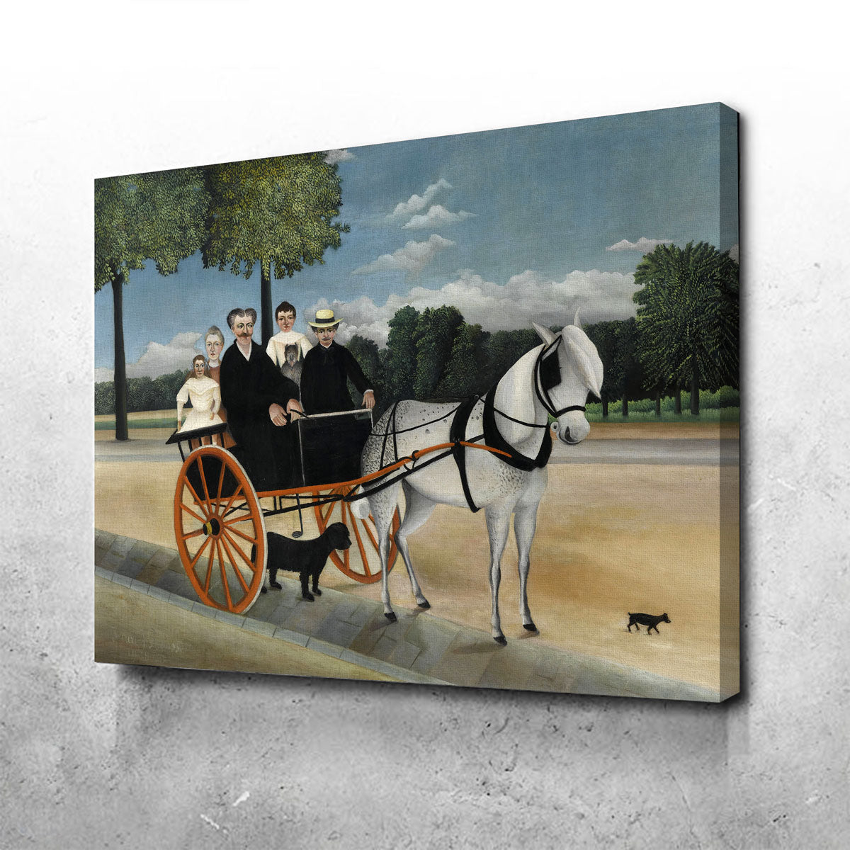 La Carriole du père Junier Wall Art