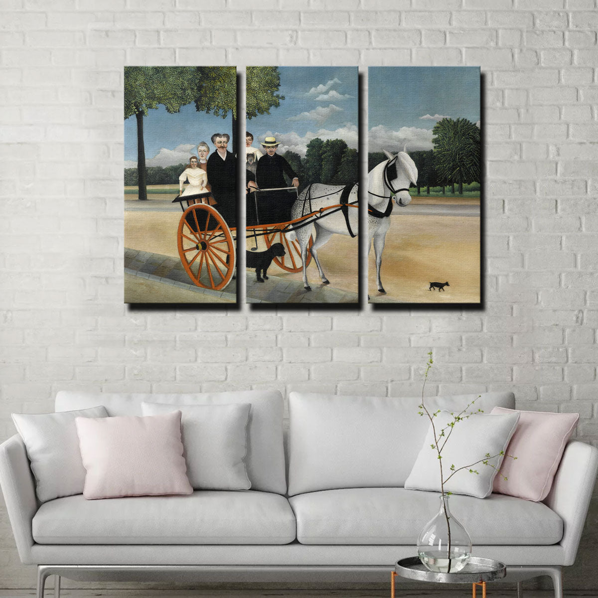 La Carriole du père Junier Wall Art