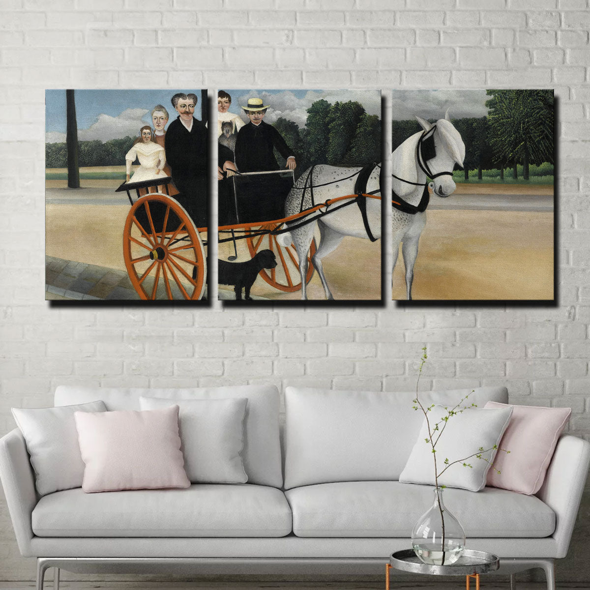 La Carriole du père Junier Wall Art