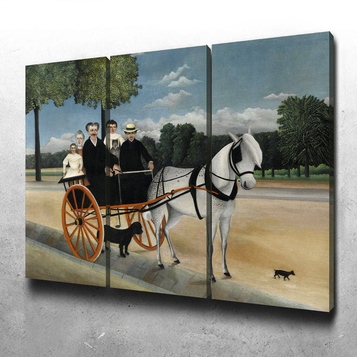 La Carriole du père Junier Wall Art