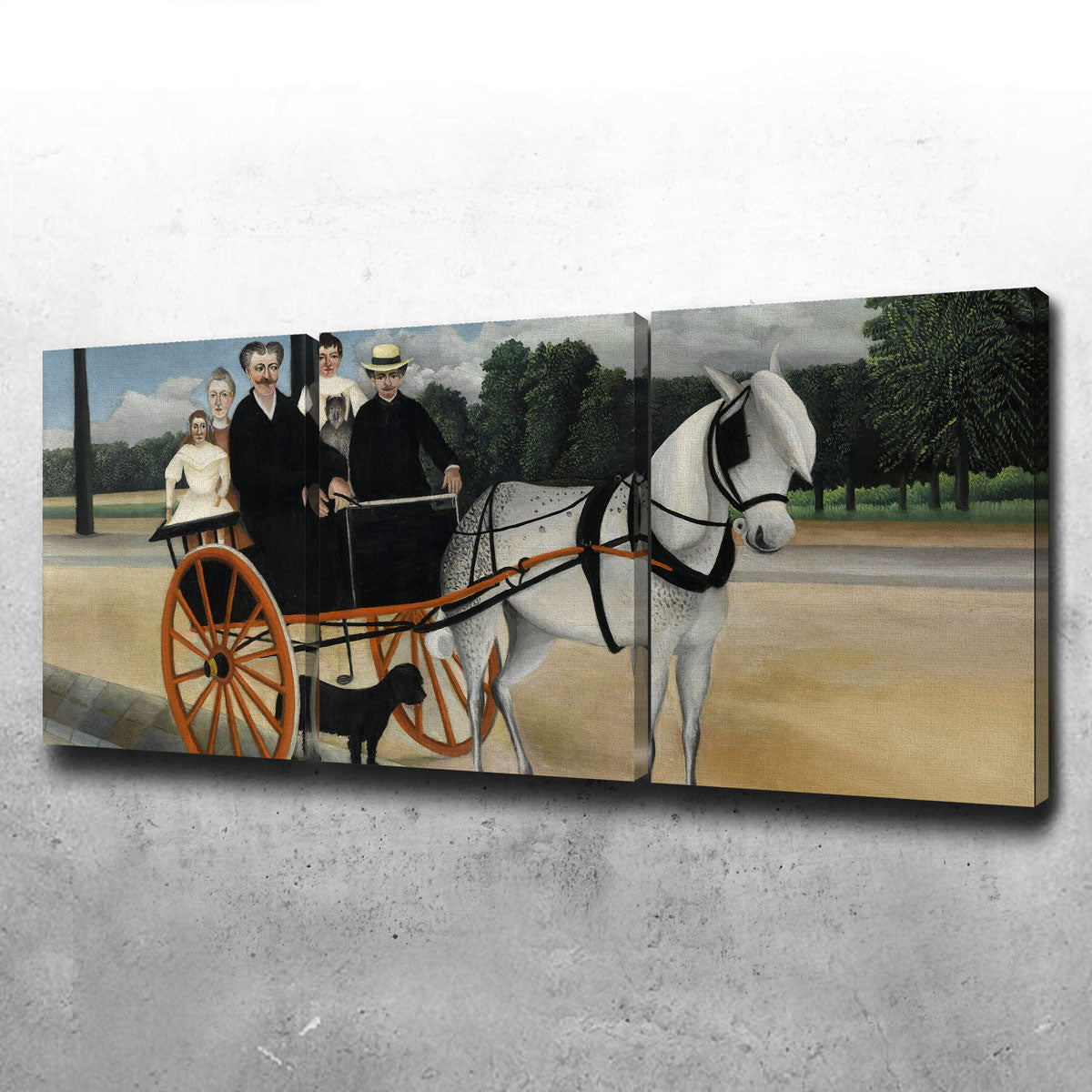 La Carriole du père Junier Wall Art