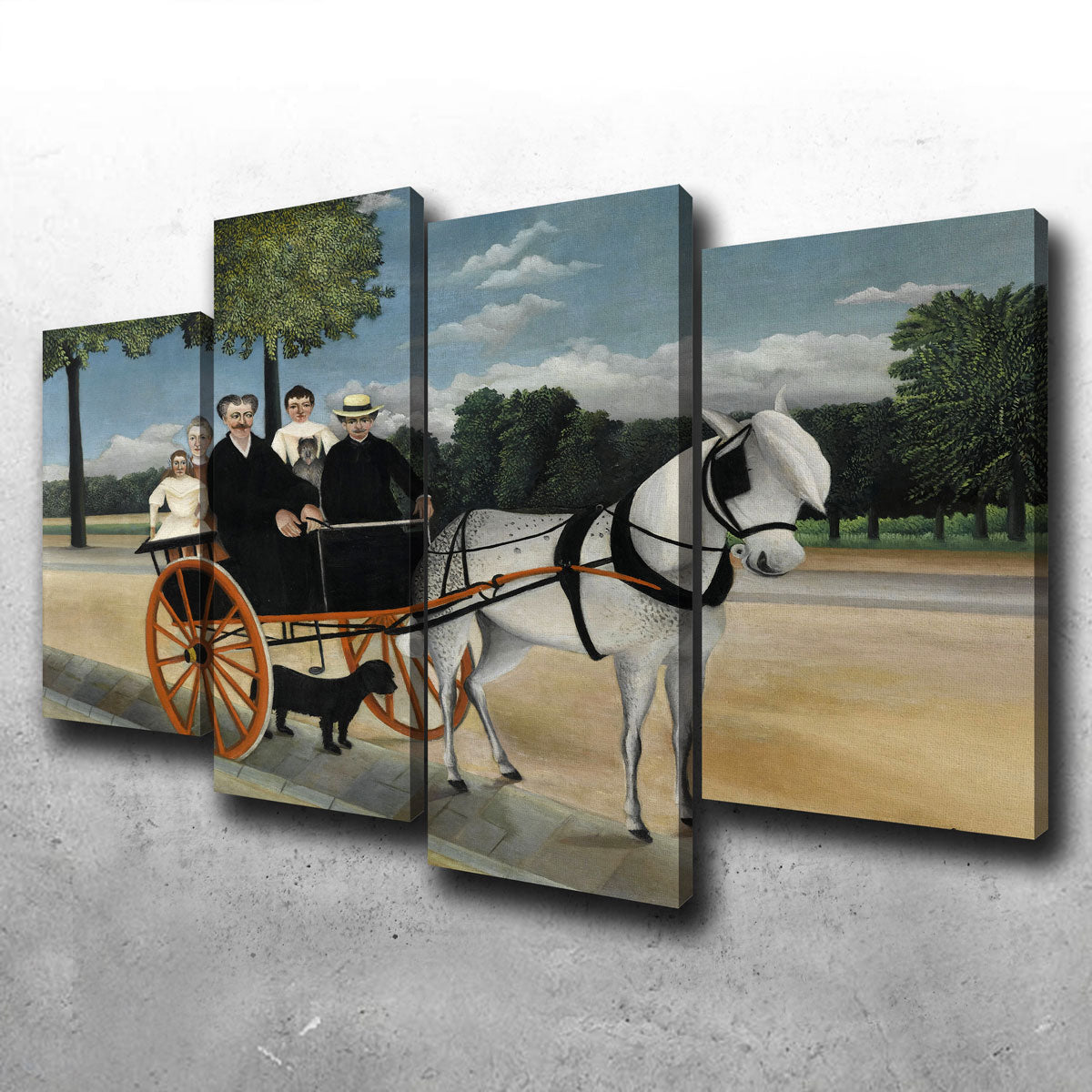 La Carriole du père Junier Wall Art