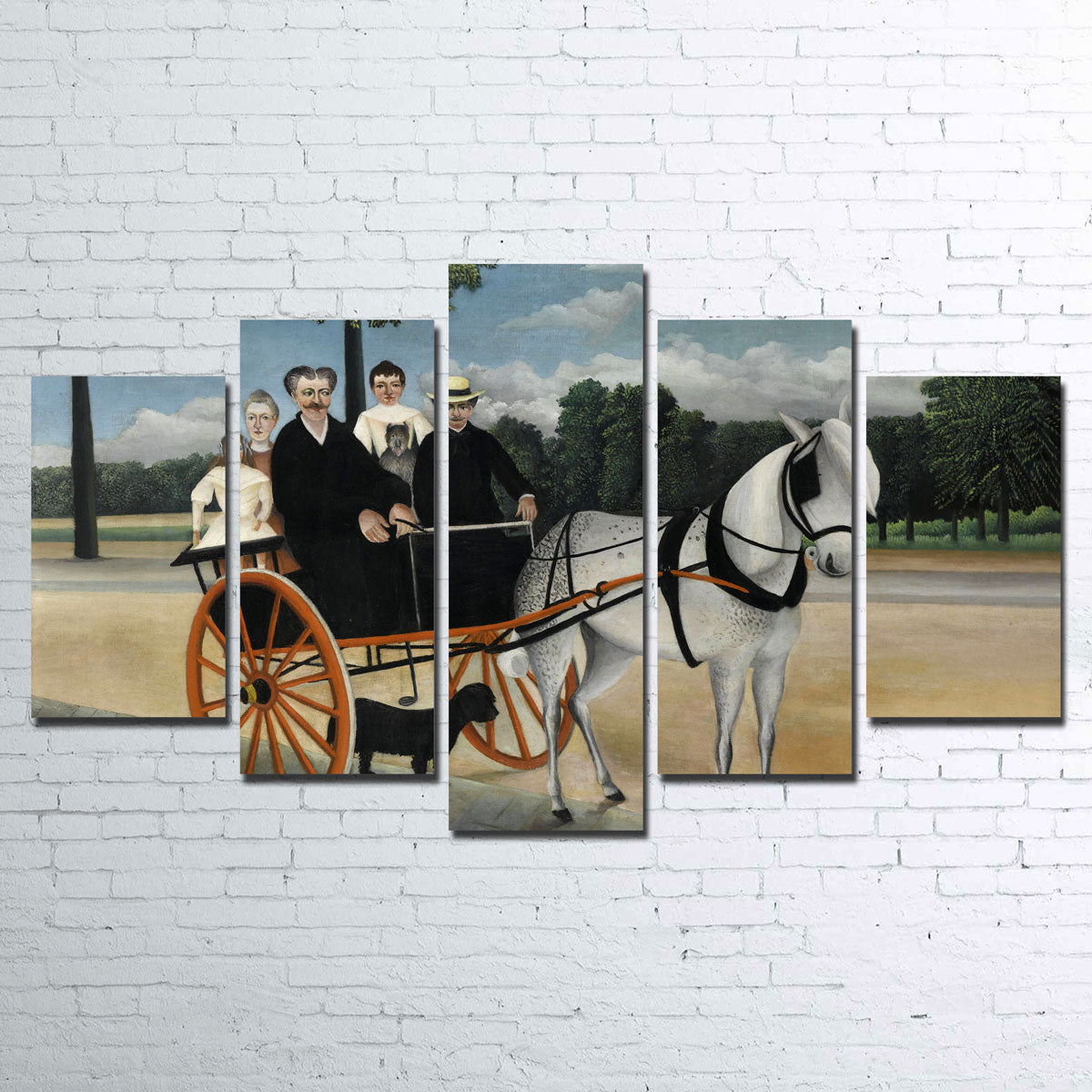 La Carriole du père Junier Wall Art