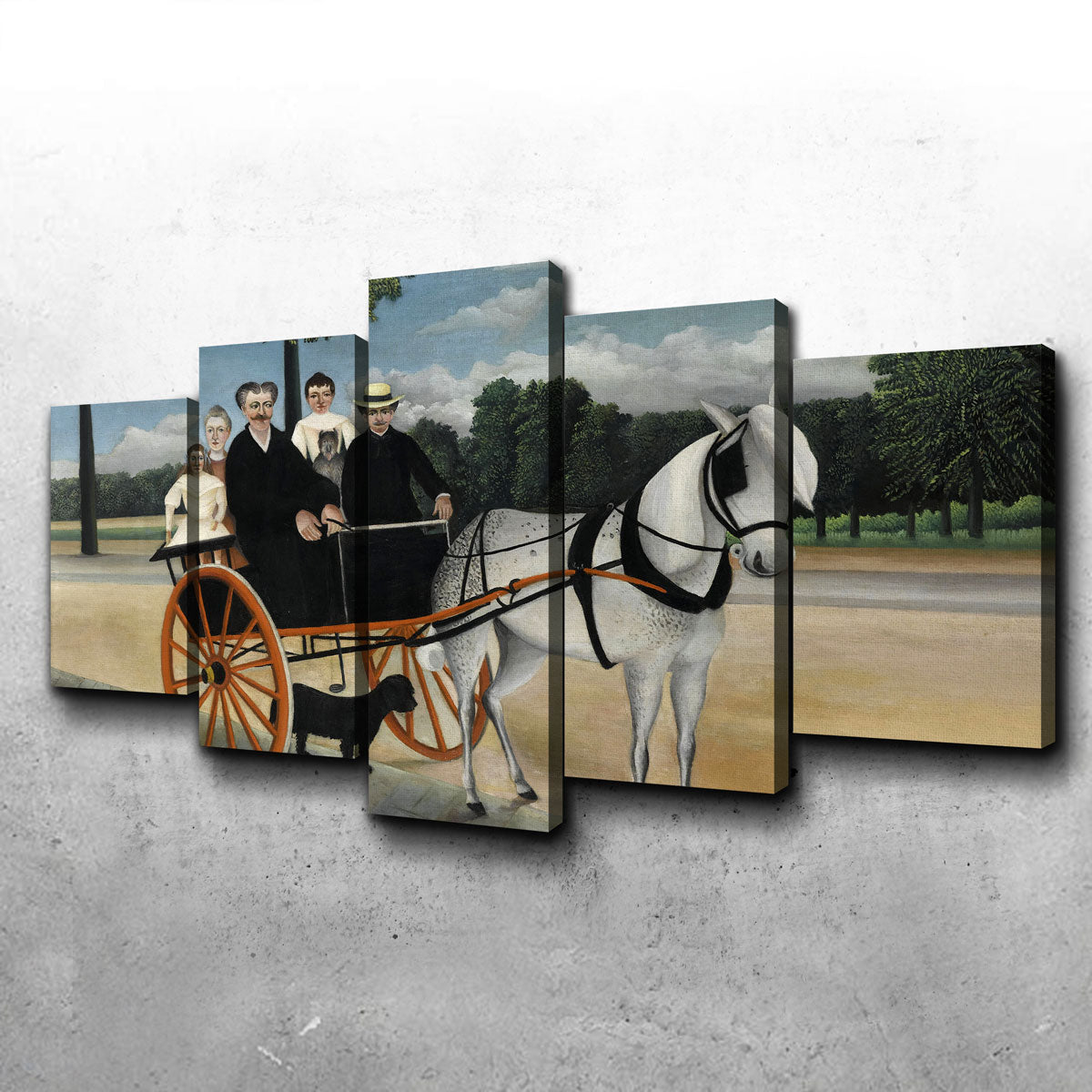 La Carriole du père Junier Wall Art