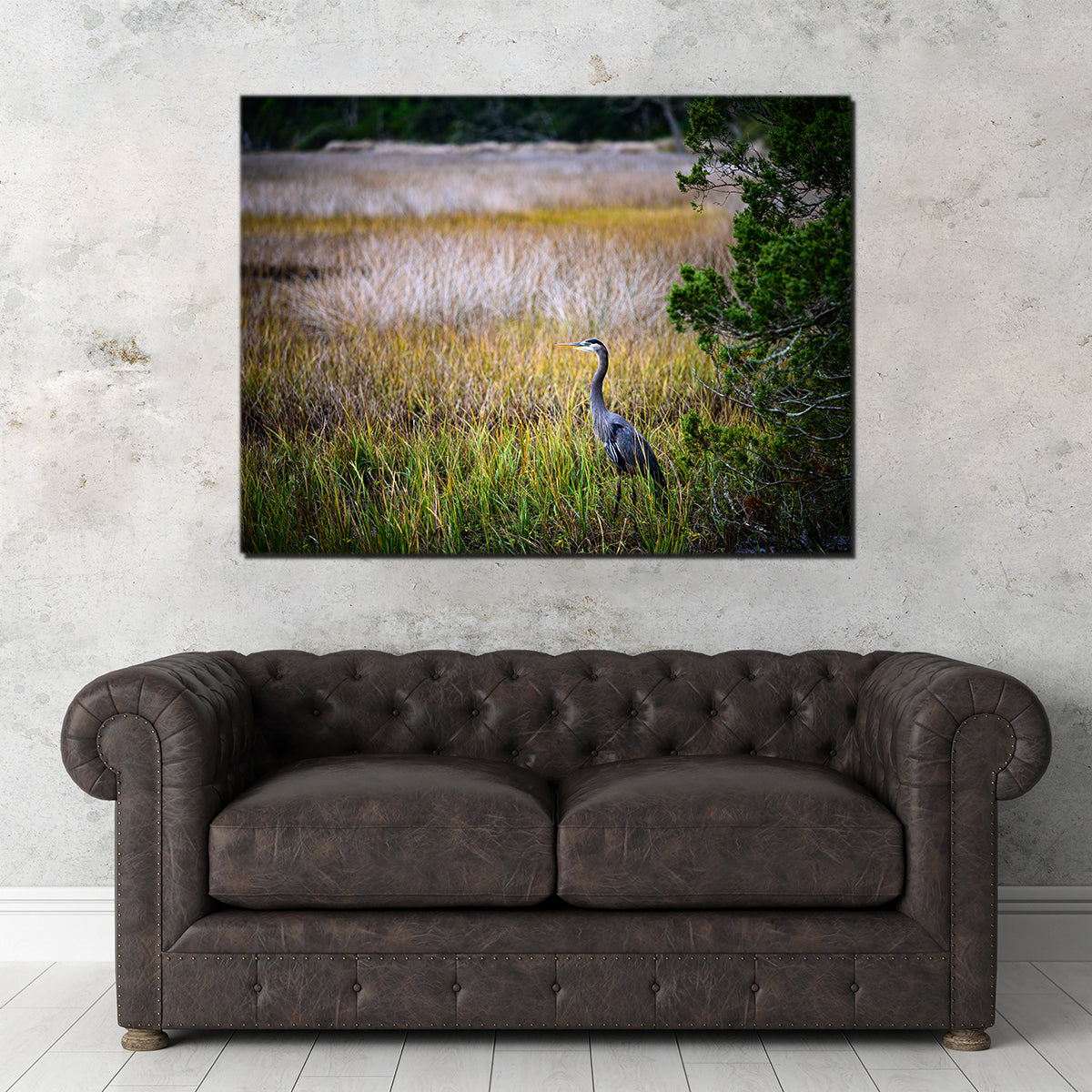 Heron Jekyll Island Wall Art