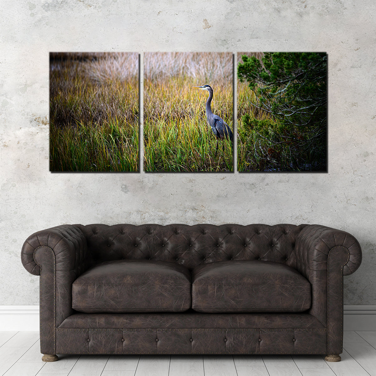 Heron Jekyll Island Wall Art