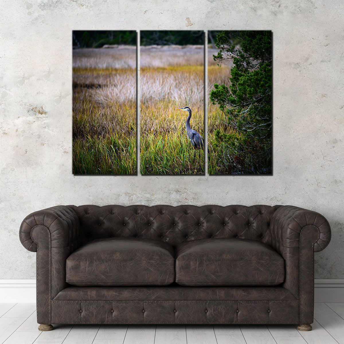Heron Jekyll Island Wall Art