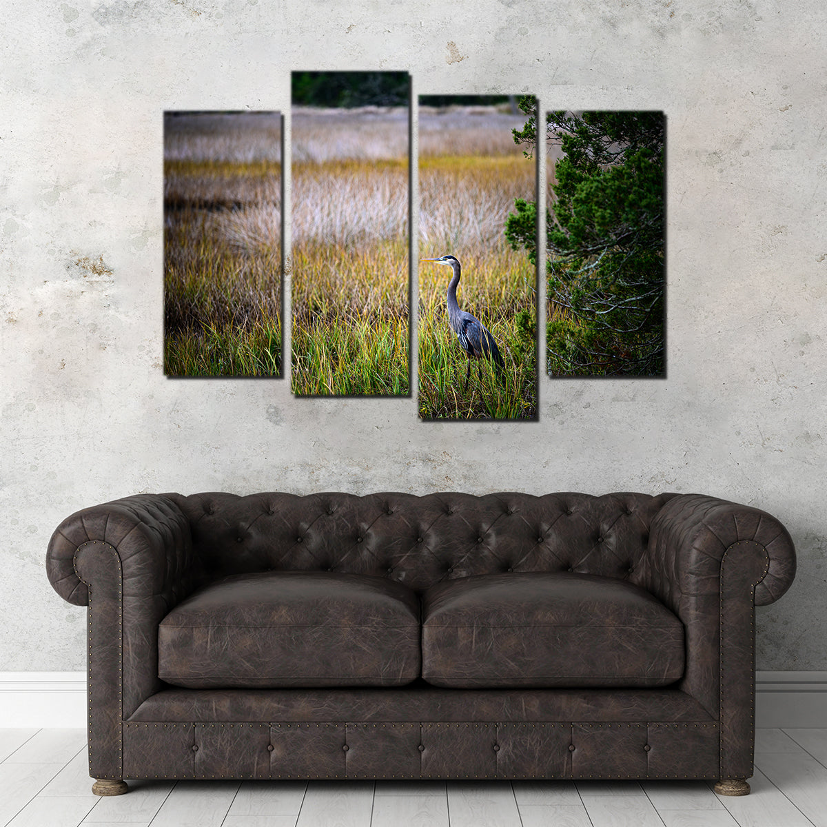 Heron Jekyll Island Wall Art