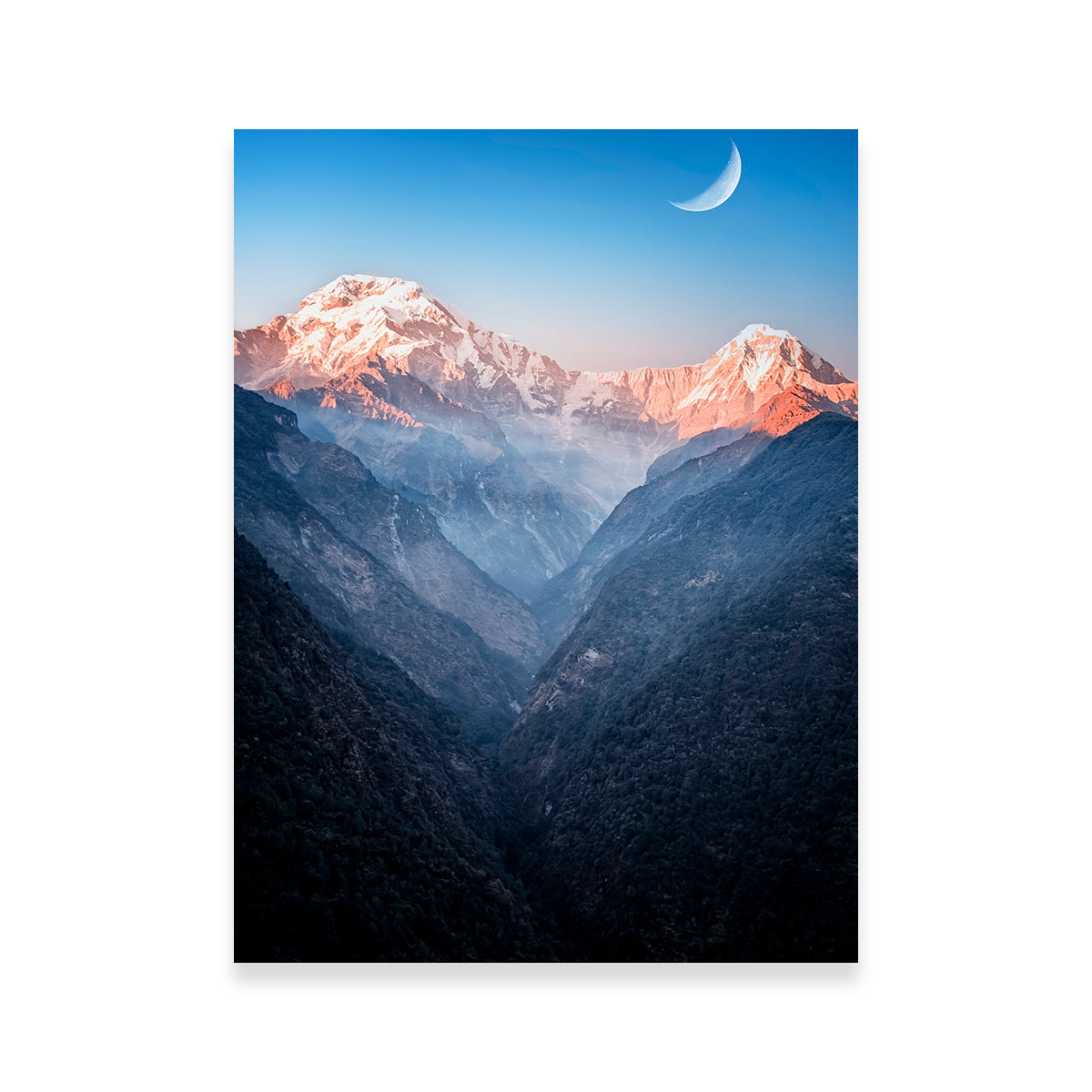 Himalayan Moonrise Wall Art