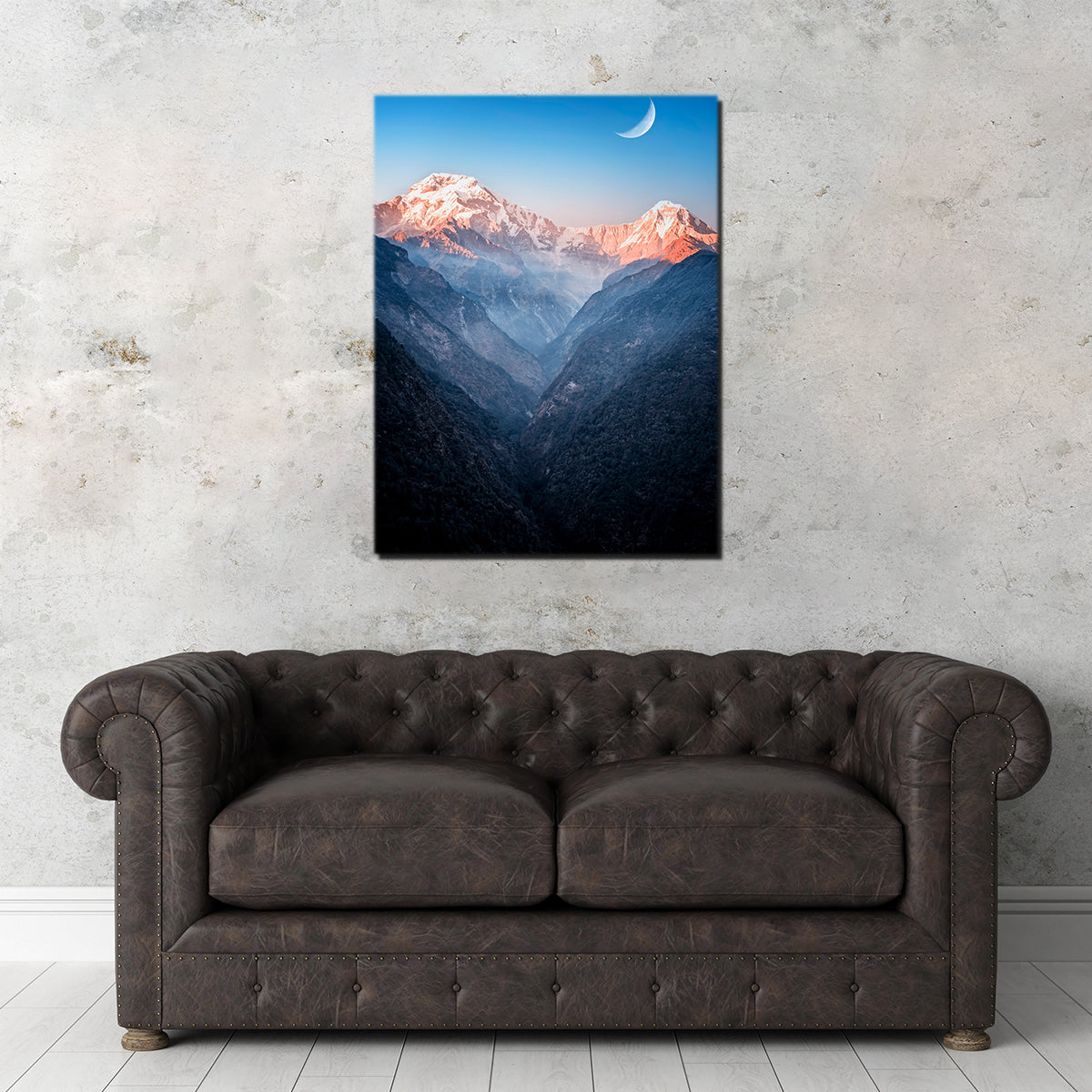 Himalayan Moonrise Wall Art