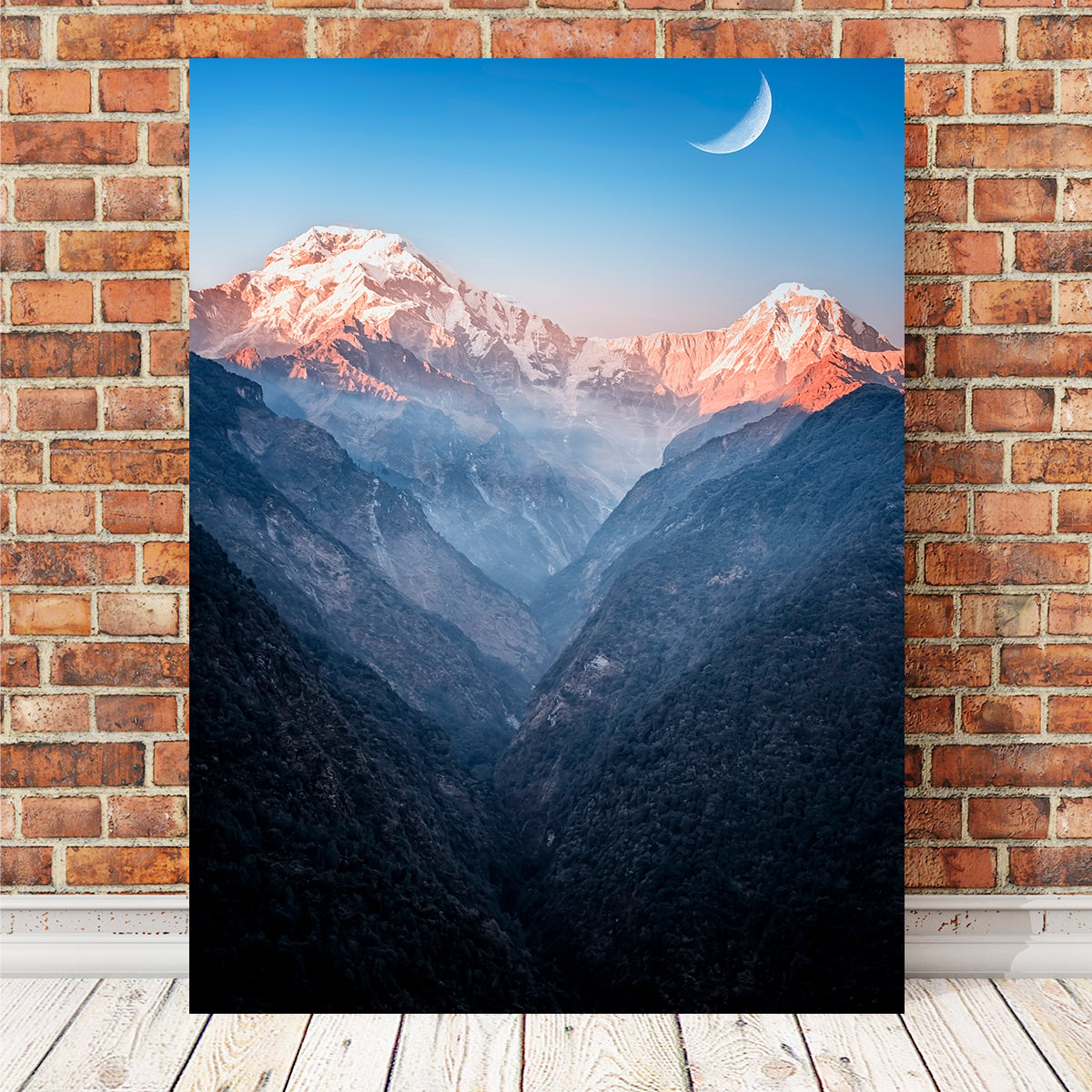 Himalayan Moonrise Wall Art