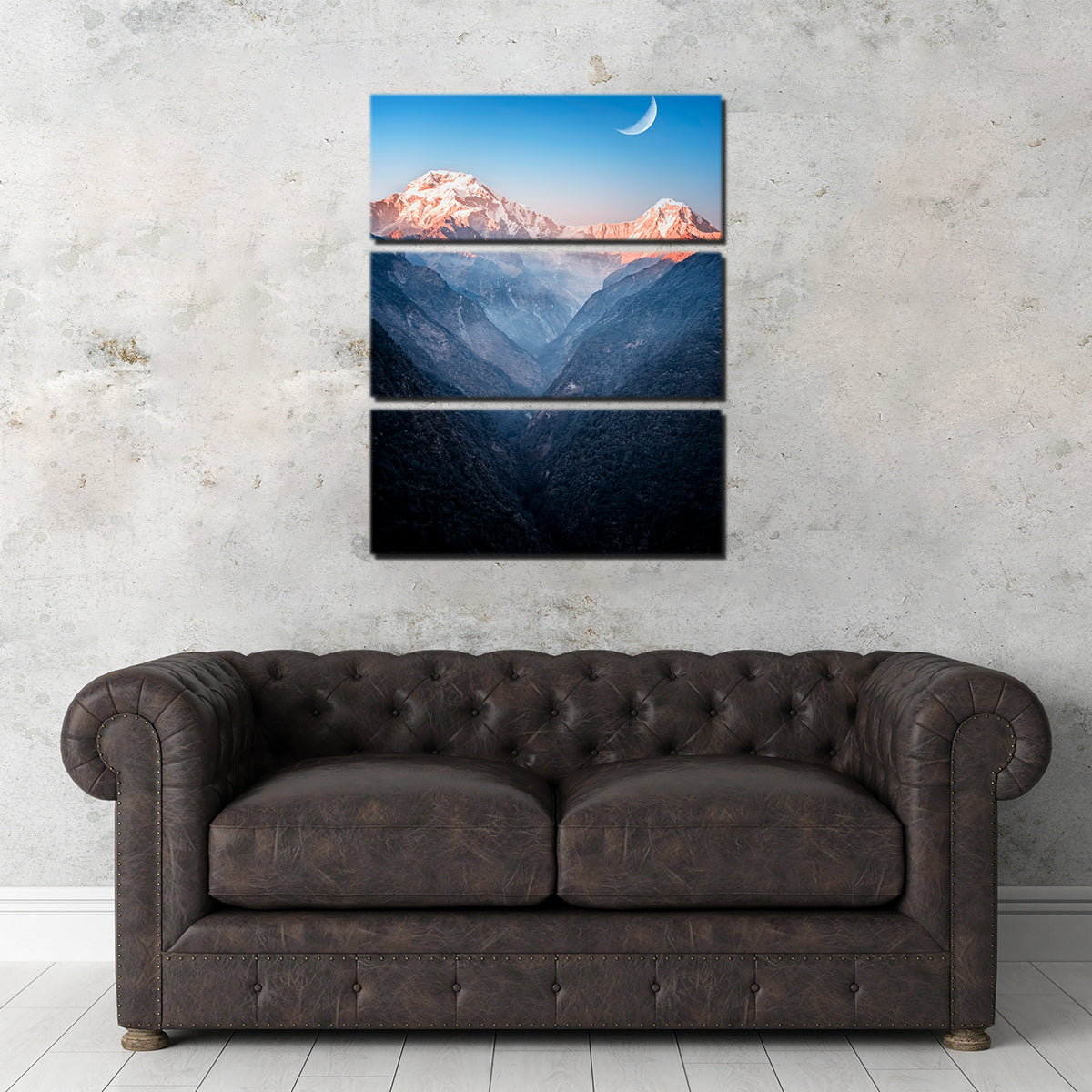 Himalayan Moonrise Wall Art