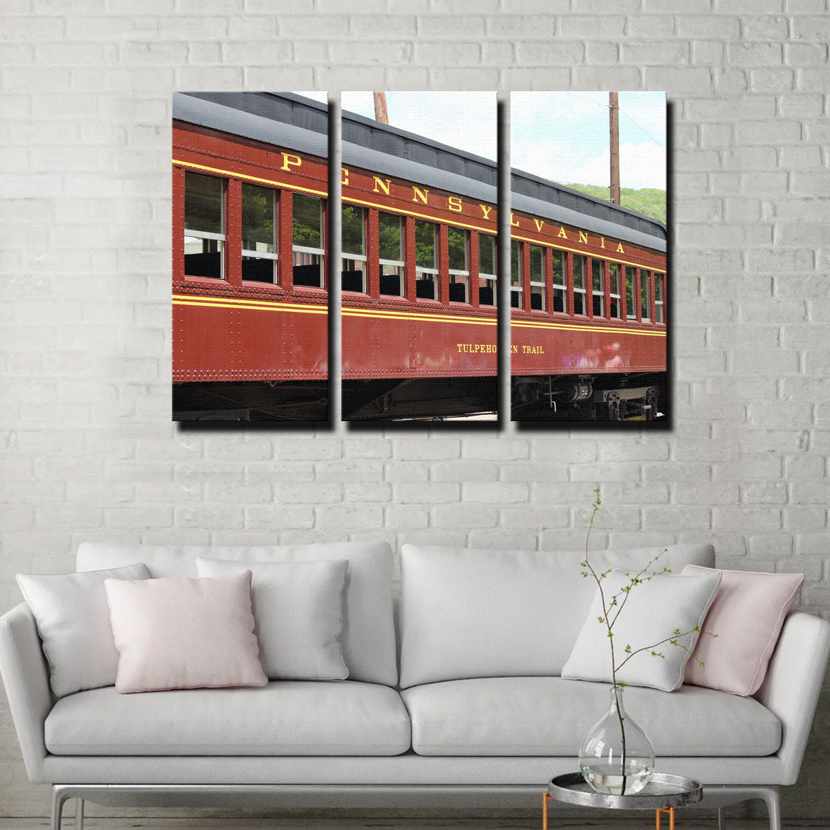 Historic Railroad Car Wall Art