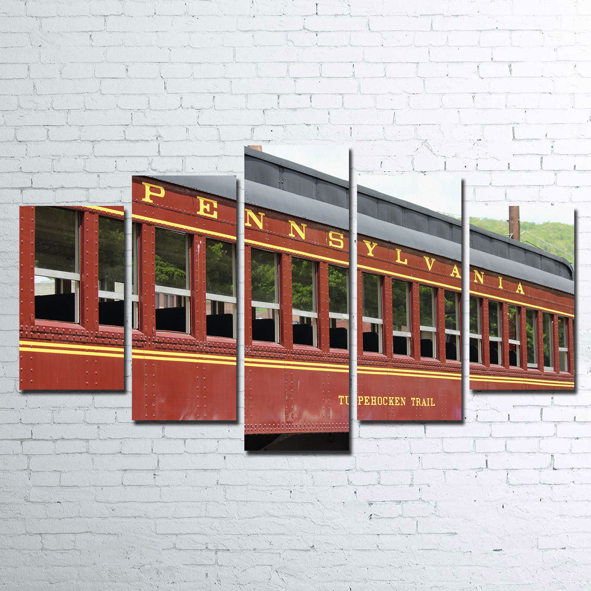 Historic Railroad Car Wall Art