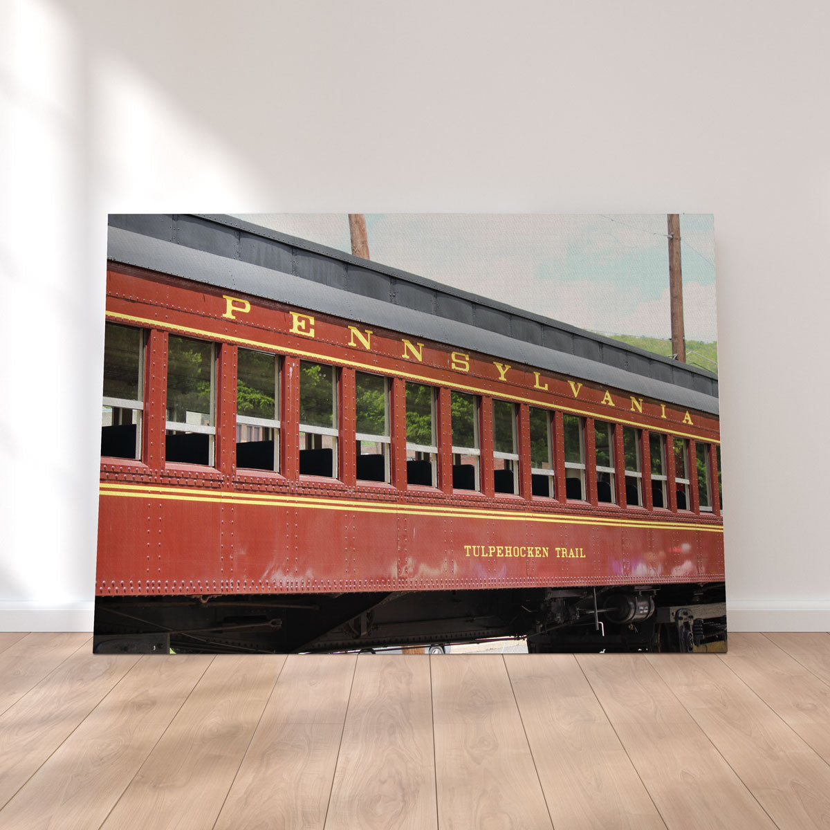 Historic Railroad Car Wall Art