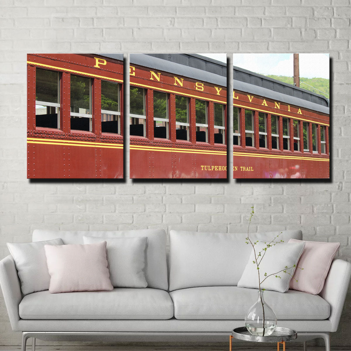 Historic Railroad Car Wall Art