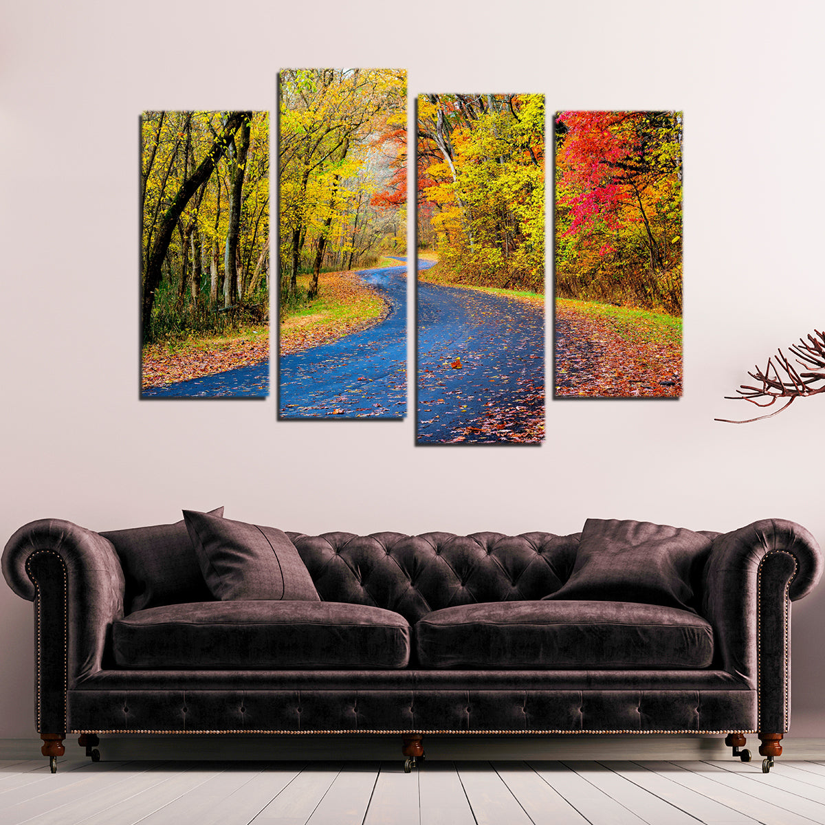 Hocking Hills fall foliage Wall Art