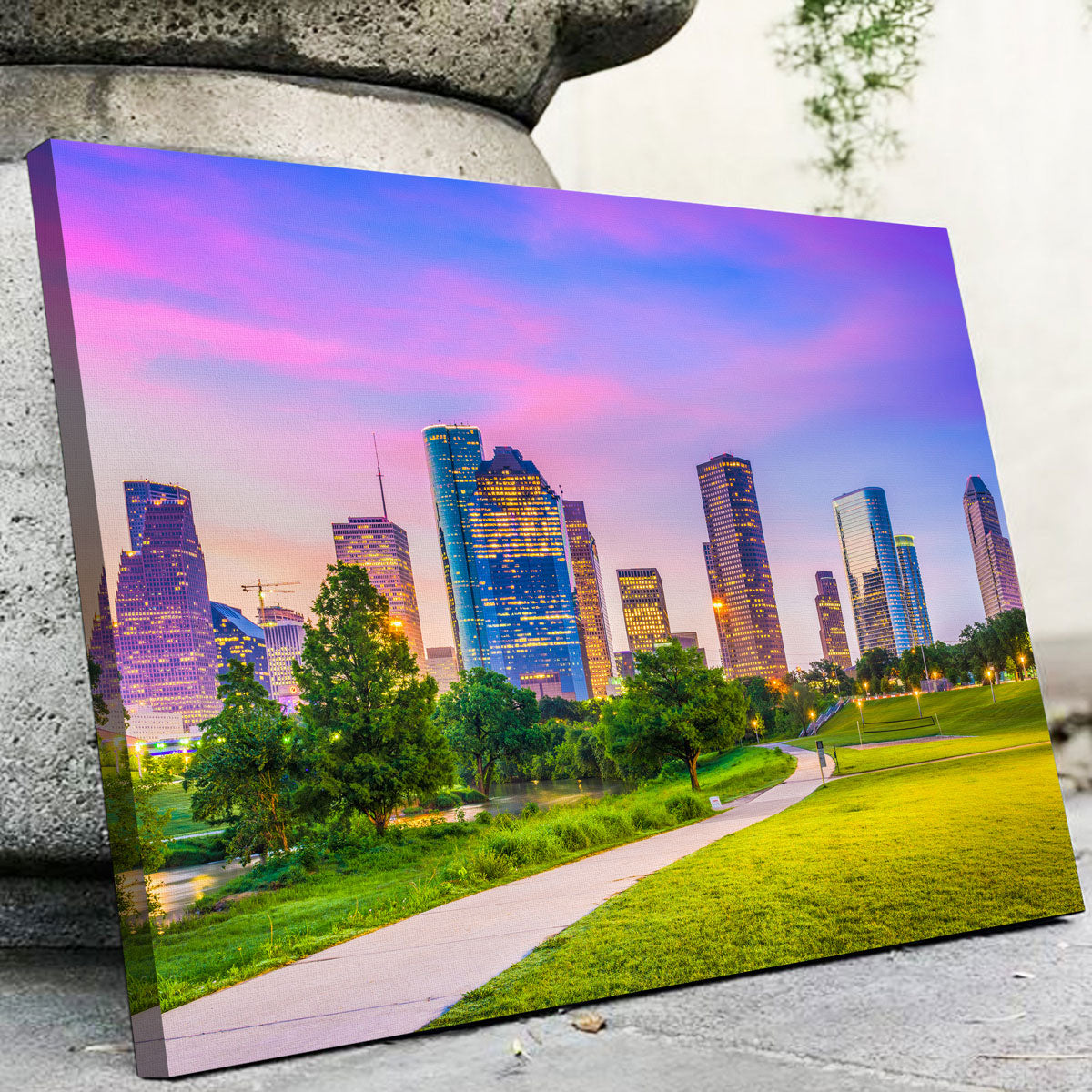 Houston Cityscape Wall Art