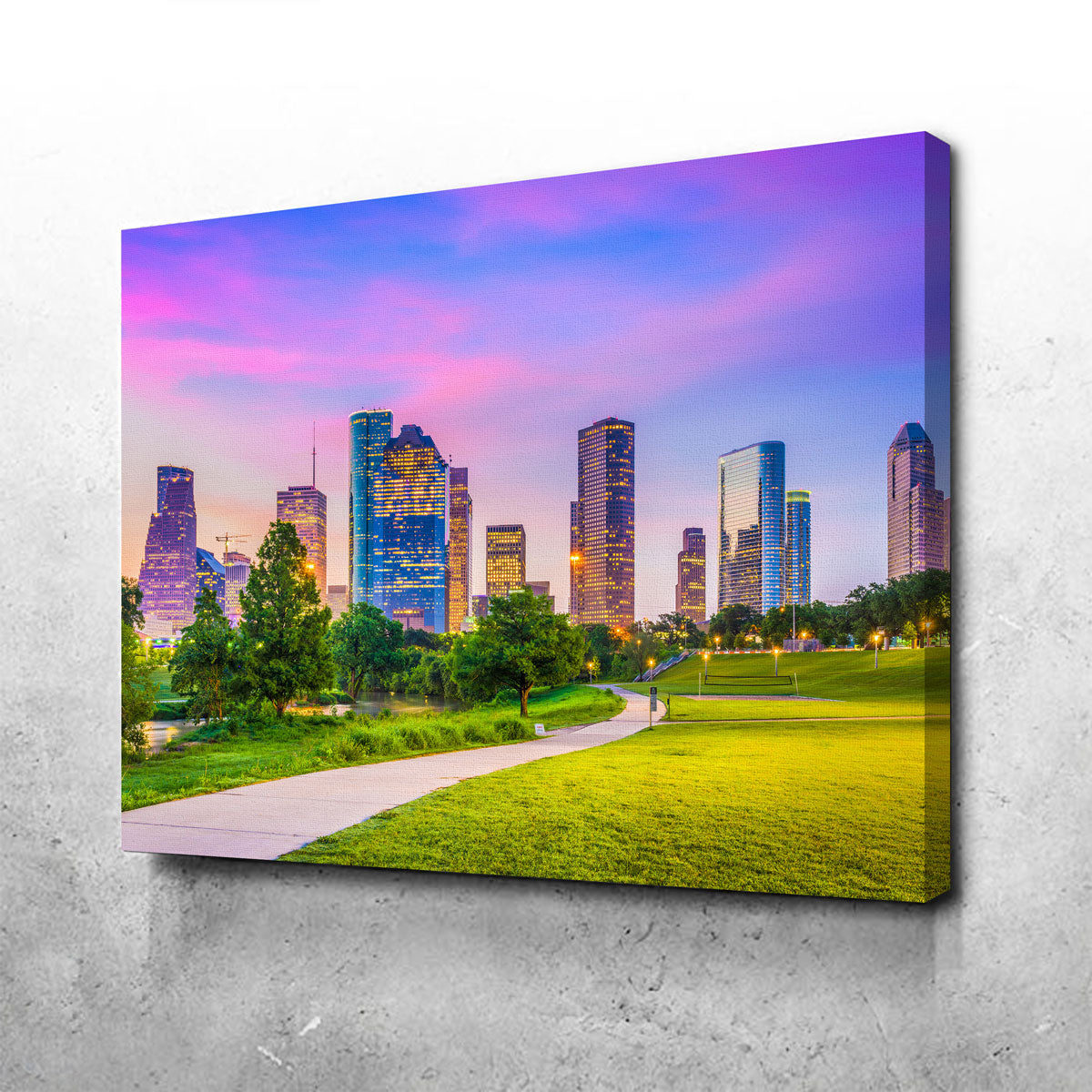 Houston Cityscape Wall Art