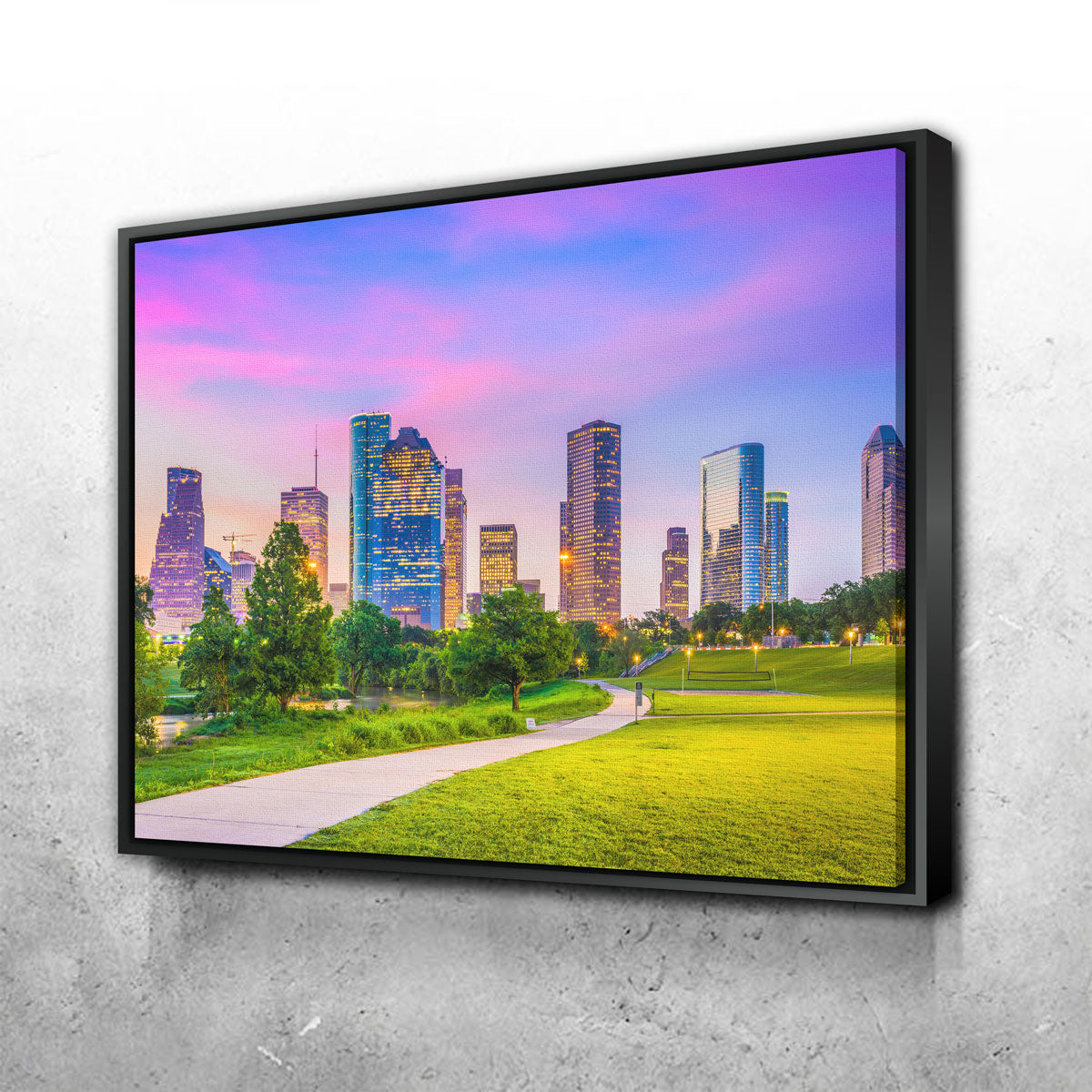 Houston Cityscape Wall Art