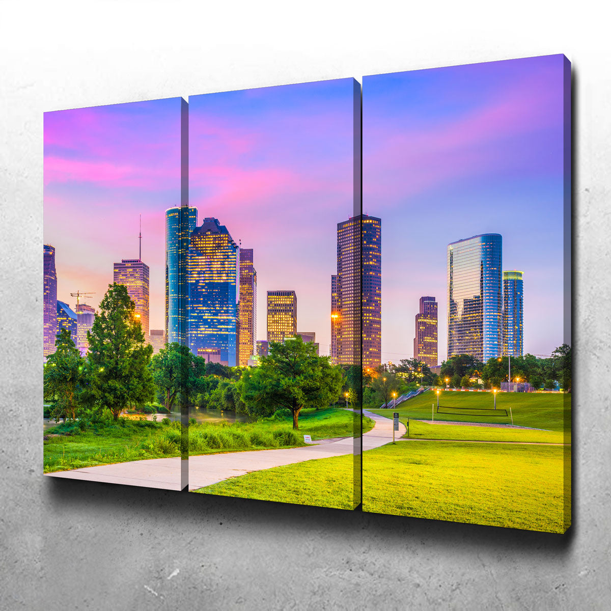 Houston Cityscape Wall Art