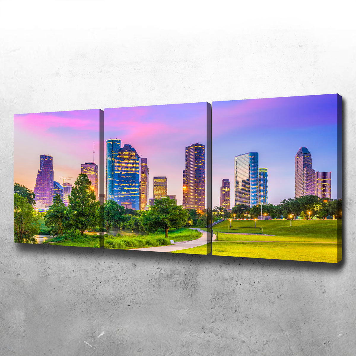 Houston Cityscape Wall Art