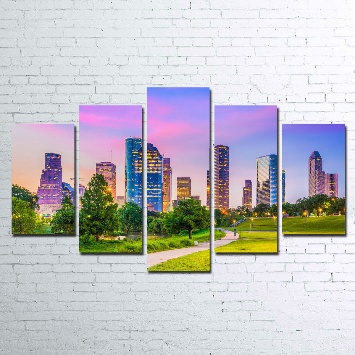 Houston Cityscape Wall Art