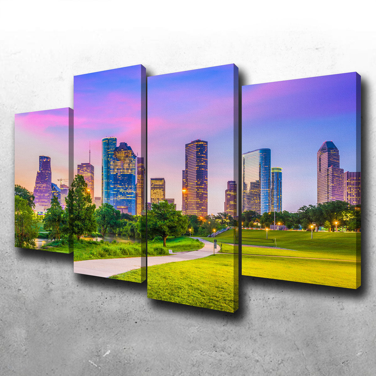 Houston Cityscape Wall Art