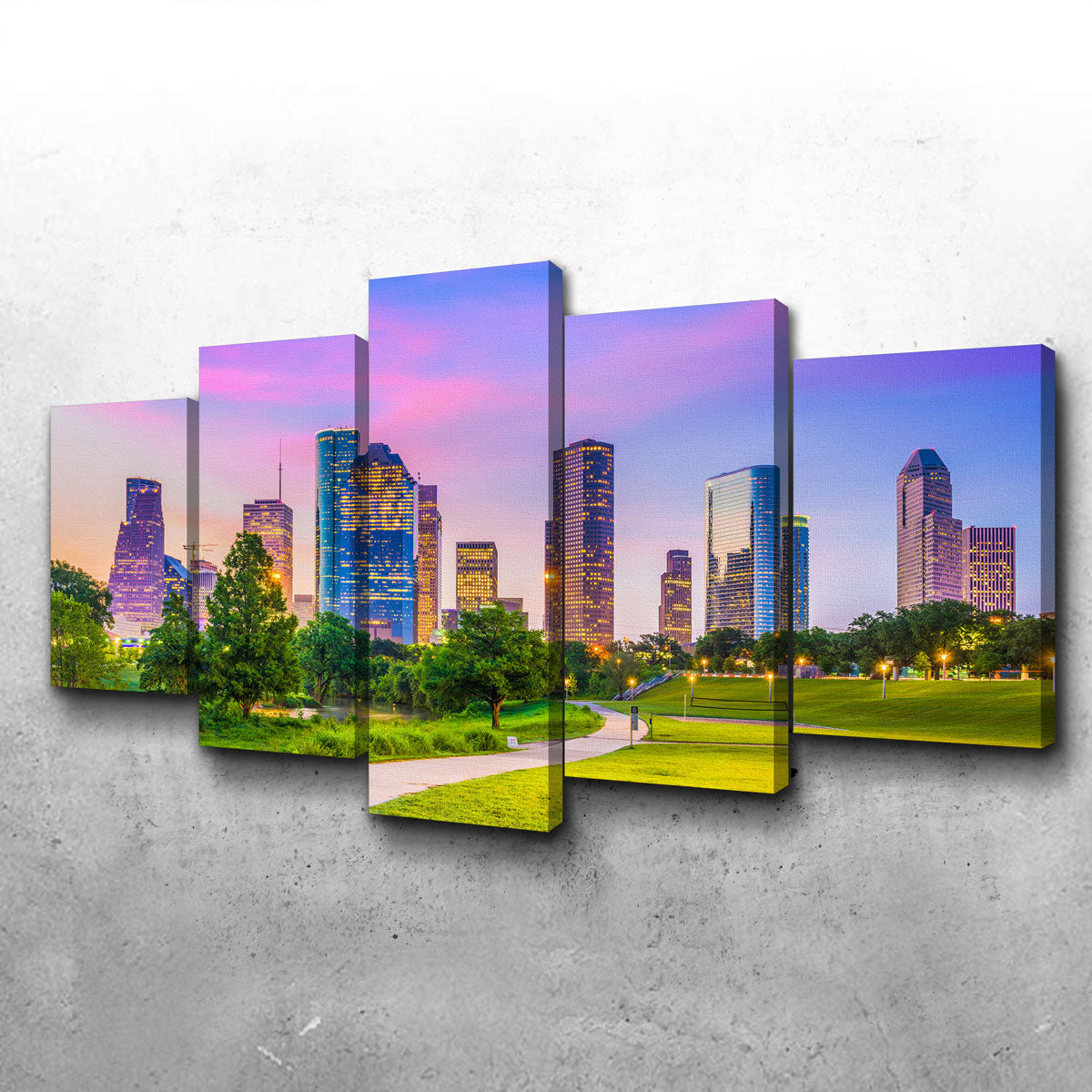 Houston Cityscape Wall Art