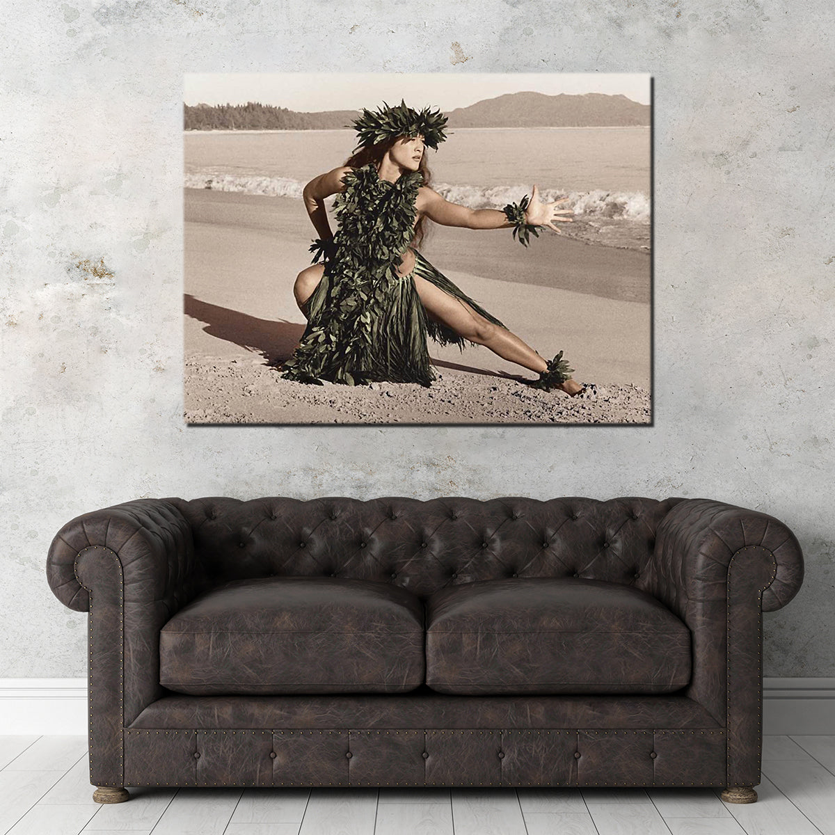 Hula Dancer Wall Art