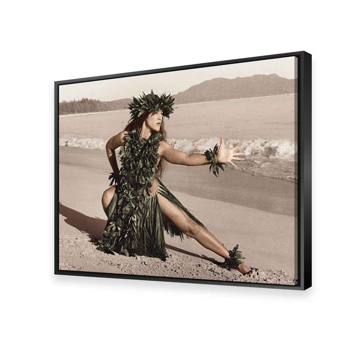 Hula Dancer Wall Art