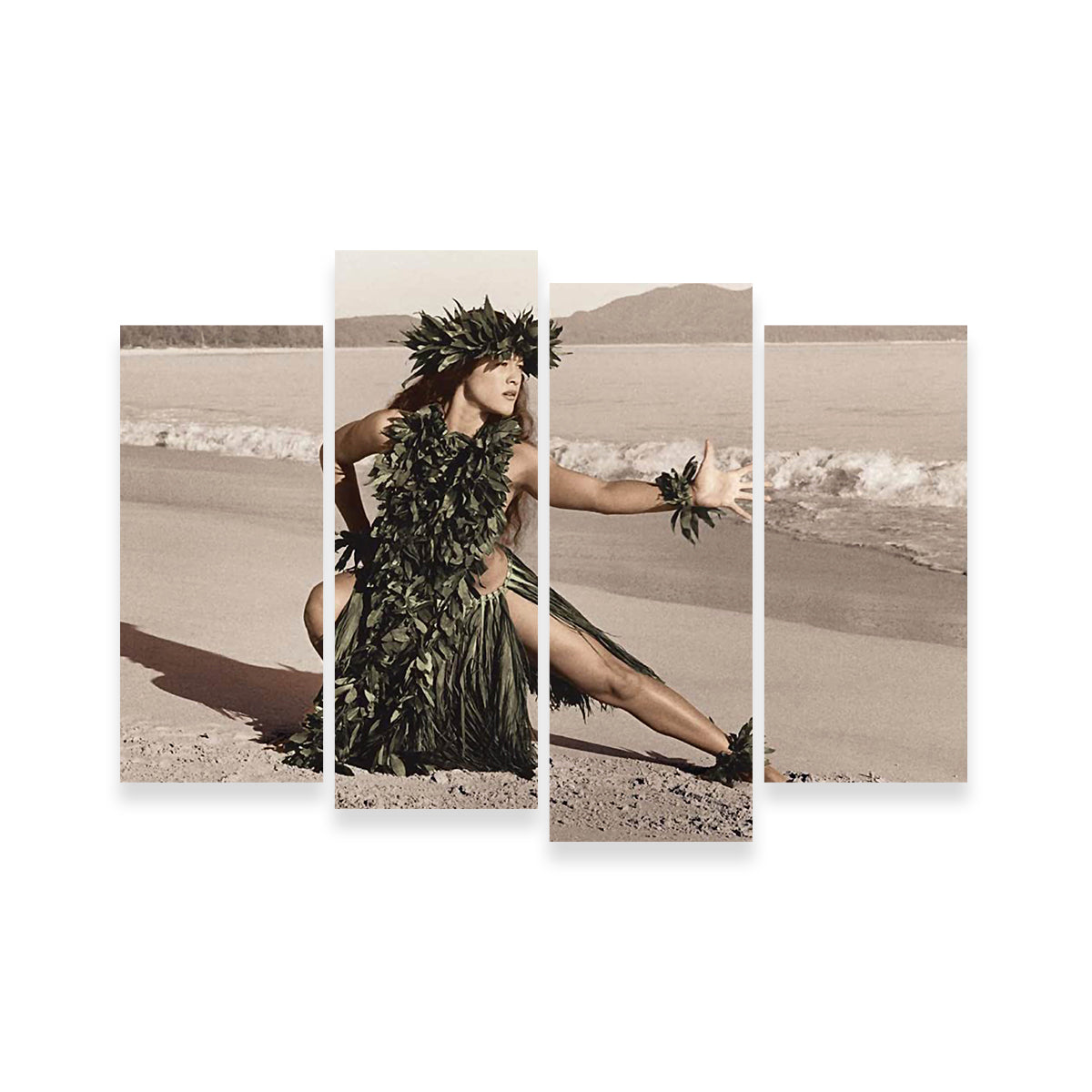 Hula Dancer Wall Art