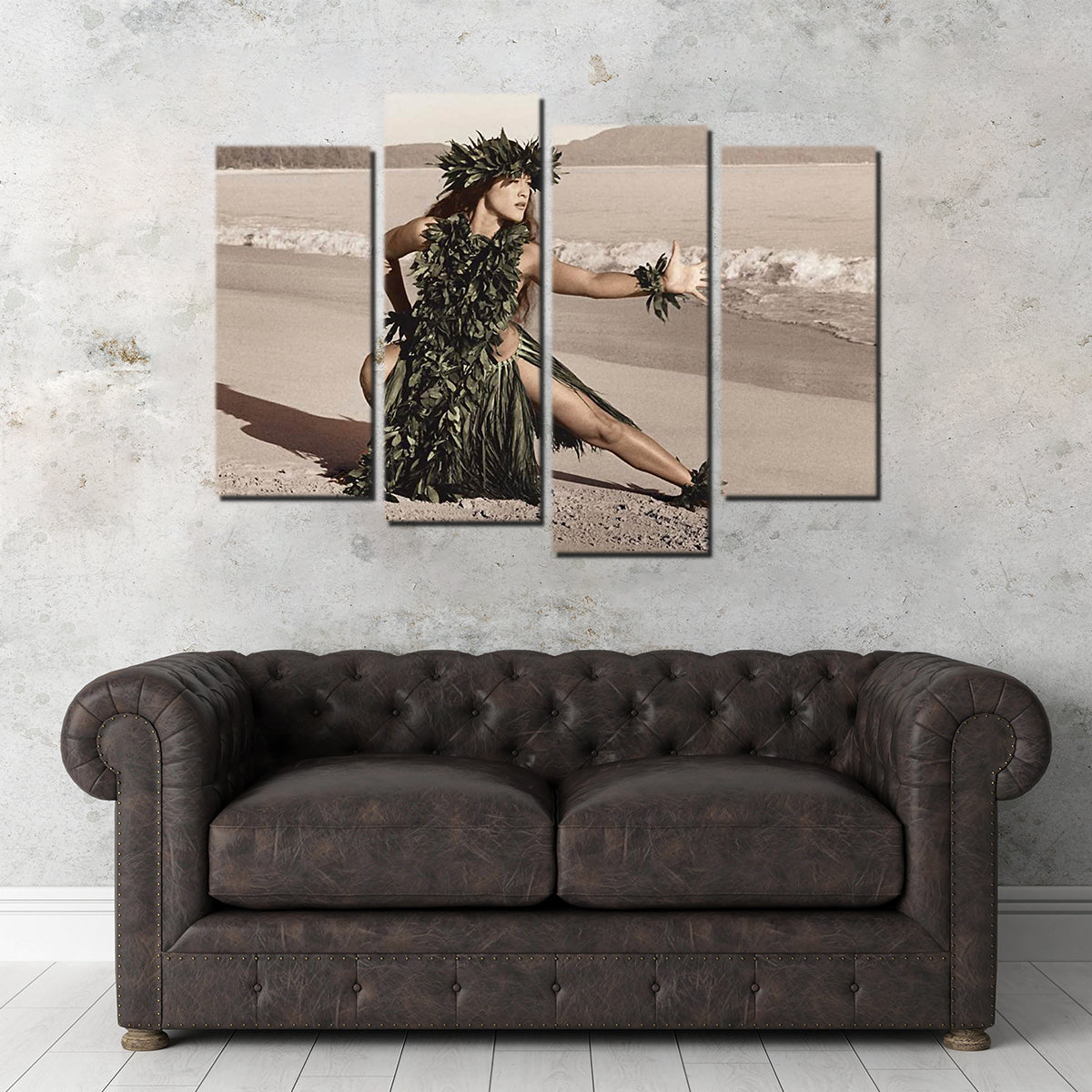 Hula Dancer Wall Art
