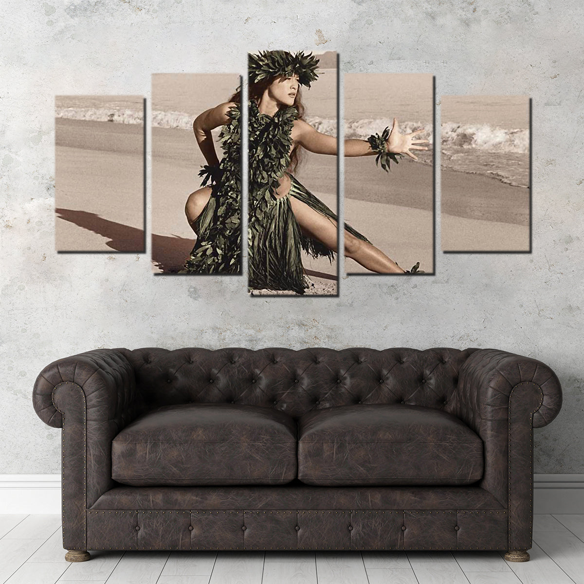 Hula Dancer Wall Art
