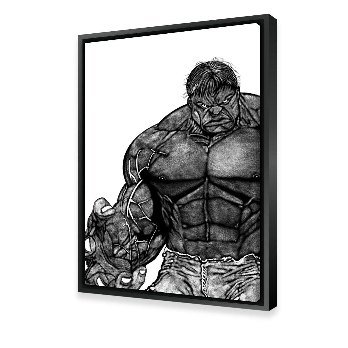 Hulk Sketch Wall Art