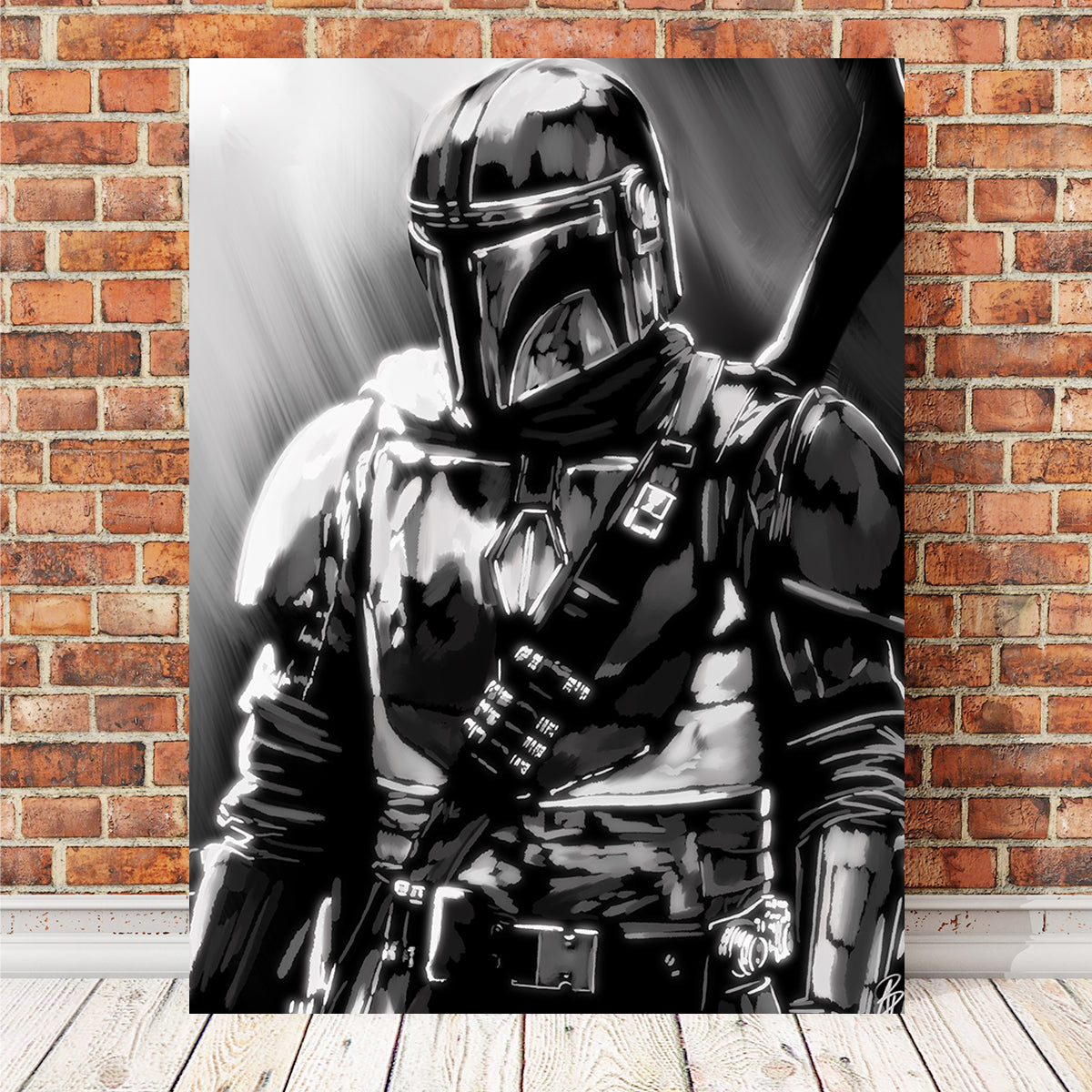 Hunter In Light Wall Art