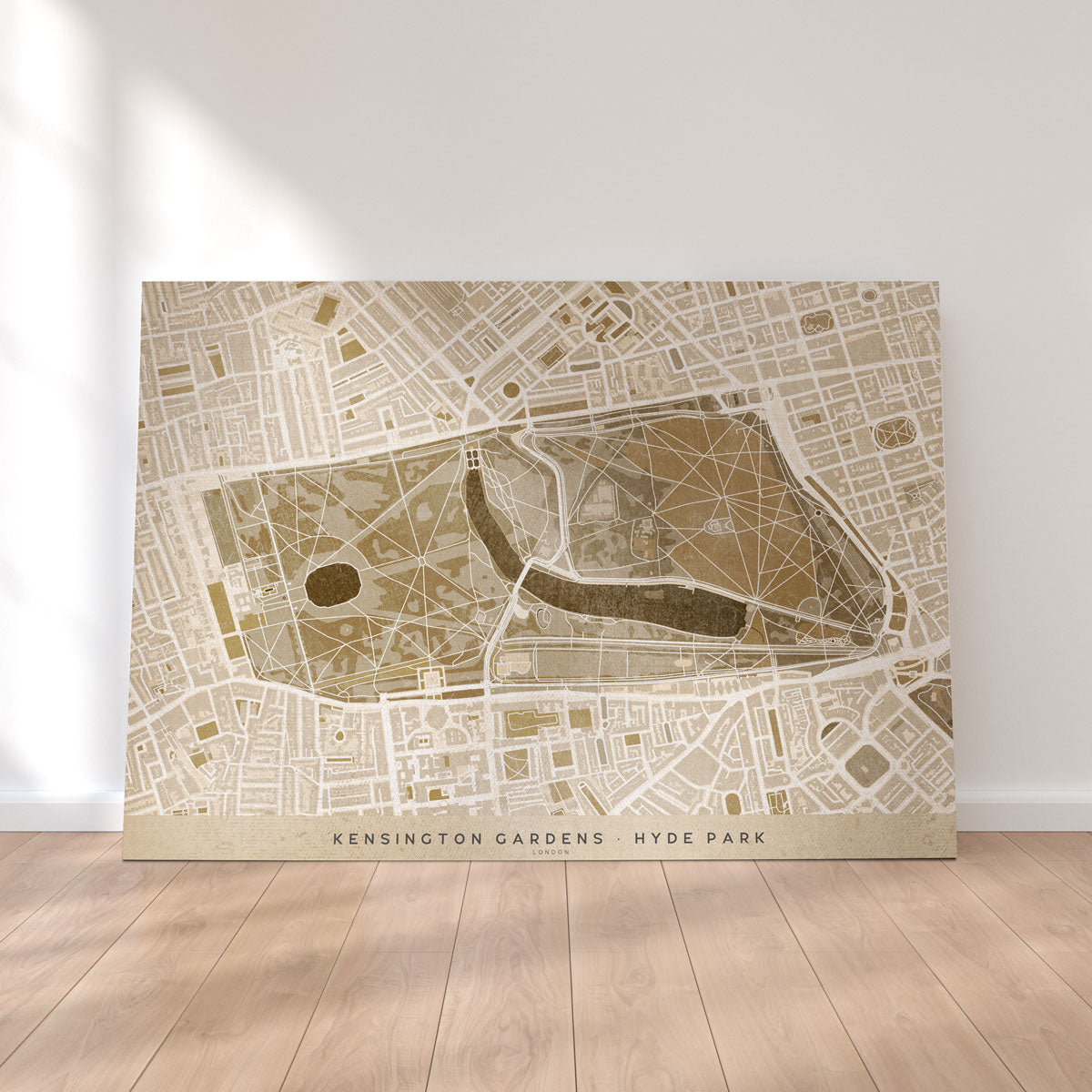 Hyde Park Map Wall Art